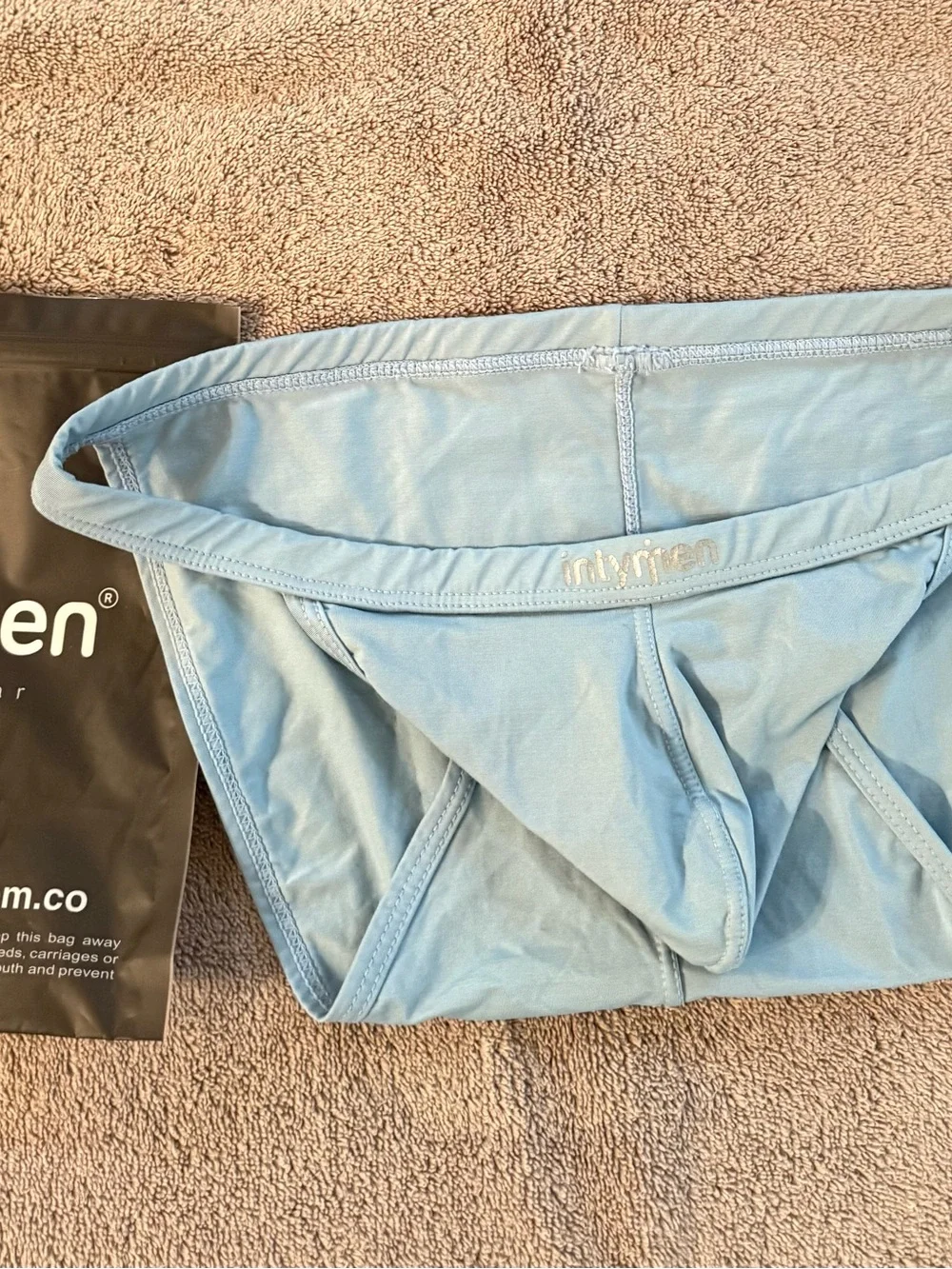 Light Blue Intymen Men’s Briefs - Supportive Everyday Underwear